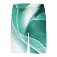 thumbnail image 4 of Mens Pantalones Casuales Cuello Redondo Impresión de Manga Corta Blusa Y Pantalones Cortos Traje, Pantalones de Traje para Hombres, 4 of 7