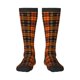thumbnail image 1 of Balery Halloween Tartan Plaid Calcetines novedosos Calcetines deportivos Calcetines hasta la rodilla Calcetines de algodón Calcetines originales y geniales, 1 of 6