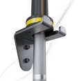 thumbnail image 1 of Vaiio Single Olympic Barbell Hangergarage Gym Bar Wall Rackvertical Barbell Mount Rackblack Powder Coatedspace Saving Commercial Or Home Gym Accessoryholds Under 33Mm Bar Size (Black), 1 of 1