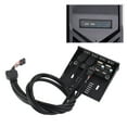 thumbnail image 4 of Panel Frontal del Cubo de 3.5 Pulgadas USB3.0 Hub Alta Velocidad 4 Puertos Adaptador de Soporte Combinado Interno Para Escritorio de PC 3.5 Pulgadas Floppy Bay, 4 of 7