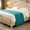 🔥 Green_New, variant on TTJ Gifts Bed Runner Bed Scarf 24 x 83 in Decorative Bed Throw For 1.5 m Beds Hotel Bedroom Linen Accent Foldable Machine-Washable Breathable Bed End Scarf Home Decor