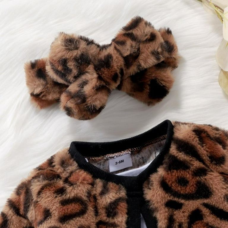 Baby girl leopard coat new arrivals