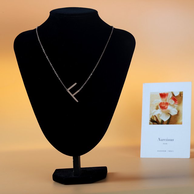 Collier en Acier Inoxydable, Colliers en Acier Inoxydable à la Mode Collier Bijoux Ultime Fiabilité