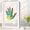 White, variant on Family Handprint Kit, Christmas Keepsake Frame With Photo Holder, DIY Hand Print Art Ornament For Baby’s First Christmas, Personalized Gift For Parents, Grandparents,White,One Size,HOME
