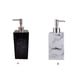 thumbnail image 3 of Cateissary Dispensador de espuma, botella dispensadora de a mano de gran capacidad con bomba, contenedor de almacenamiento, accesorio, baño, baño, Juegos de accesorios de baño Negro Cateissary HA066522-01, 3 of 6