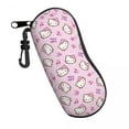thumbnail image 1 of Hello Kitty Face Glasses Case Anti-Fall Kawaii Cartoon Sunglasses Storage Box Anti-Pressure Eye Contacts Case Loveliness, 1 of 7