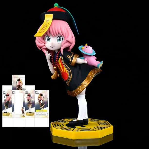 Figura de acción de la familia spy×de 23cm, figura de acción de Anya Forger, familia espía, la Crisis de Inusan, Anya Forger, estatuilla de juguetes de modelos coleccionables Gong Bohan LED