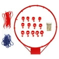 thumbnail image 3 of baloncesto profesional, aro de baloncesto montado pared, equipo , baloncesto de repuesto para baloncesto de 17.72in DYNWAVEMX red de canasta, 3 of 8