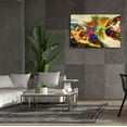 thumbnail image 6 of Epic Graffiti 'Michelangelo - Creation of Adam Colorful I' by Epic Art Portfolio, Canvas Wall Art, 60"x40", 6 of 8
