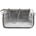 thumbnail image 2 of Spencer Womens Mini Crossbody Bags Cell Phone Pouch Purse Fashion Shoulder Bag Wallet Pouch Ladies Clutch Handbag, Silver, 2 of 9