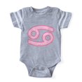thumbnail image 1 of CafePress - Pink Zodiac Cancer - Cute Infant Baby Football Bodysuit, 1 of 1