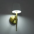 thumbnail image 2 of Tomshine Modern Minimalist Solar-Powered LED Wall Sconce With Dual Charging, 2 of 6