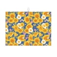 thumbnail image 1 of Fotbe Vintage White Yellow Sunflower Alfombrilla de Secado para Cocina con Estampado, 18x24 Pulgadas, 1 of 7