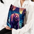 thumbnail image 6 of Bear Chair Pillow Covers Set with Velvet Material, Unique Patterns, 16x16, 18x18, 20x20 Inches, 2 Items Included for Throw Pillows, Pillow Inserts, 6 of 6