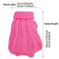 thumbnail image 3 of Dog Sweaters for Small Dogs Winter Dog Clothes for Chihuahua Yorkie Warm Puppy Sweater Knitted Pet Clothes Cute Doggy Cat Outfit for Birthday, 3 of 4