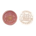 thumbnail image 1 of FLhrweasw Lacre Vintage Seal Stamp Head Architecture para Scapbooking Envelope (C), 1 of 9