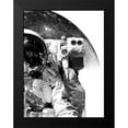 thumbnail image 2 of Wong, Brandon 19x24 Black Modern Framed Museum Art Print Titled - Modern Astronaut No. 1, 2 of 5
