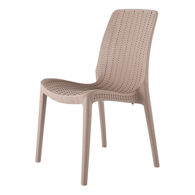 Lagoon Silla de Comedor Tipo Ratán para Exterior e Interior con Protección Solar UV, Modelo Rue Lagoon Rue