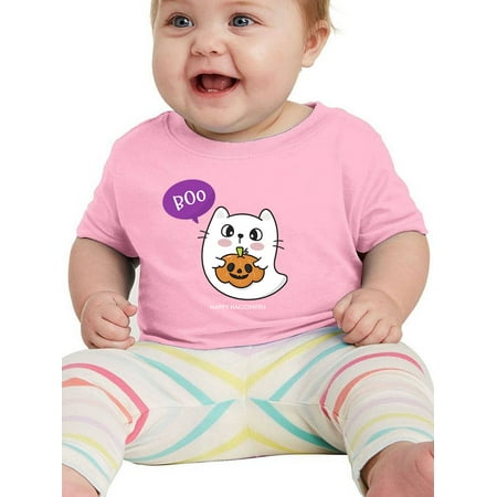 

Cute Ghost Kitten W Pumpkin T-Shirt Infant -Image by Shutterstock 12 Months