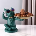 thumbnail image 3 of Estatua de la bandeja de almacenamiento Estatua Esculturas, Estatuilla de resina nórdica, Tenedor de licencia para Pendientes de Verde BLESIY Escultura de la bandeja de almacenamiento, 3 of 8