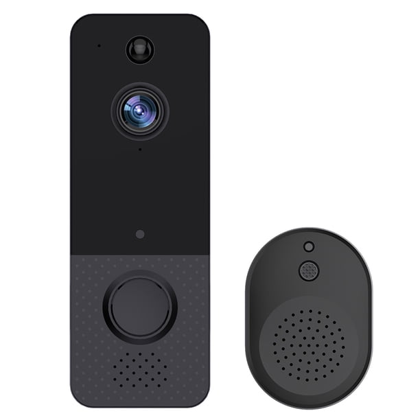 WiFi Timbre Cámara Detección humana inteligente PIR Detector de movimiento 720P Visión nocturna