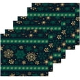 thumbnail image 3 of GZHJMY Christmas Snowflake Washcloths 2 Pack, Super Soft Absorbent Cotton Baby Face Towels, Washable Reusable Fingertip Towel for Bath Gym Hotel Spa, 12 x 12 Inch, 3 of 7