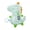 Green, variant on Baby Vibrating Sleep Soother Dinosaur 3 Adjustable Vibration Modes Portable Sleep Soothing Doll Toy