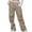 Khaki, variant on YYDGH Cargo Pants for Women Parachute Pants Y2K Baggy Casual High Waist Wide Leg Track Pants Streetwear Khaki Khaki