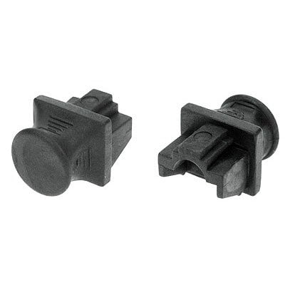 Ultra Spec Cables RJ45 Jack Snap-in Dust Cover, Inside Jack - 10 Pack