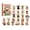 #-01, variant on LLJH 2027 Animal Advent Calendar with 24 Day Countdown Ornaments for Christmas Countdown Decor