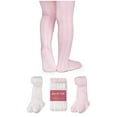 thumbnail image 2 of LA Active Baby Tights - 2 Pairs - Non Skid/Slip Cable Knit, 2 of 4