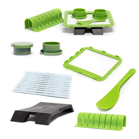 

Sushi Making Kit Plastic Sushi Maker Tool DIY Sushi Rolls Home Kitchen Sushi Tool for Beginners