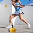 thumbnail image 4 of HUGFEGWE Tennis Hit Trainer Self-Training Aids Tennis Training Equipment Practice Improve Tennis Trainer with String Tennis Swing Trainer Tennis Single Self CA919-103652, 4 of 8