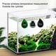 thumbnail image 2 of Termómetro digital compacto de amplio rango de temperatura con forma de gota de agua para acuario, acuario de agua dulce, color verde, 2 of 4
