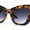 Tortoise - Smoke, variant on Womens Mod Cat Eye Thick Plastic Fashion Sunglasses Tortoise Smoke