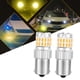 thumbnail image 2 of Reemplazo de bombillas para luces de freno y freno trasero de coche, luces direccionales, fácil instalación Amarillo BAU15S, 2 of 8