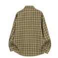 thumbnail image 4 of Handshe Men's Plaid Shirt, Vintage Style with Button-Down Collar and Long Sleeves, Casual Cotton for Daily Wear and Casual Wears, 4 of 9