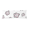 thumbnail image 1 of BSDHOME Prune Seamless Pattern Fleurs Corps Coussin Housse Oreiller Étui Protecteur Coussin 20x60 Pouces, 1 of 1