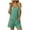 (Stype 5)Green, variant on Patlollav Womens Summer Jumpsuits Solid Tight Waistband Sleeveless Square Neck Short Jumpsuit