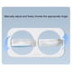 thumbnail image 4 of Wosthever Ventilador USB de doble cabezal, 3 velocidades ajustables para dormitorios, oficinas y salas de estudio. Soporte para teléfono. Electrodomésticos ruizhihei, 4 of 4