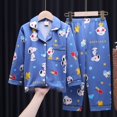 thumbnail image 1 of Disney Mickey Mouse Niños Pijamas Niños Ropa de algodón Pantalones Conjunto Ropa de dormir de dibujos animados Niños Pijamas para niñas Trajes Niño Pyjamaheight 105-110cm zhangmengya CONDUJO, 1 of 2