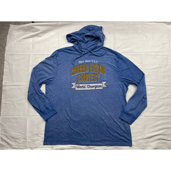 Disney parks Long Sleeve Hoodie Shirt XL Churro Eating Contest