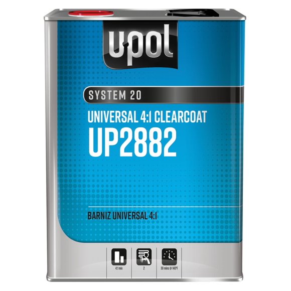 Revestimiento de uretano U-Pol Products 2882 Clear System 2088 2K 3,78 L