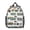 Geometric Diamond White, variant on Geometric Diamond Beige Pattern Backpack for School, Cute School Bag with Adjustable Shoulder Straps and Padded Back, 13.8"x11.4"x6"