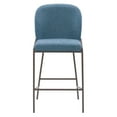 thumbnail image 4 of CorLiving Blakeley Contemporary Upholstered Indoor Counter Height Bar Stool with Metal Legs – Sold Individually, 4 of 9