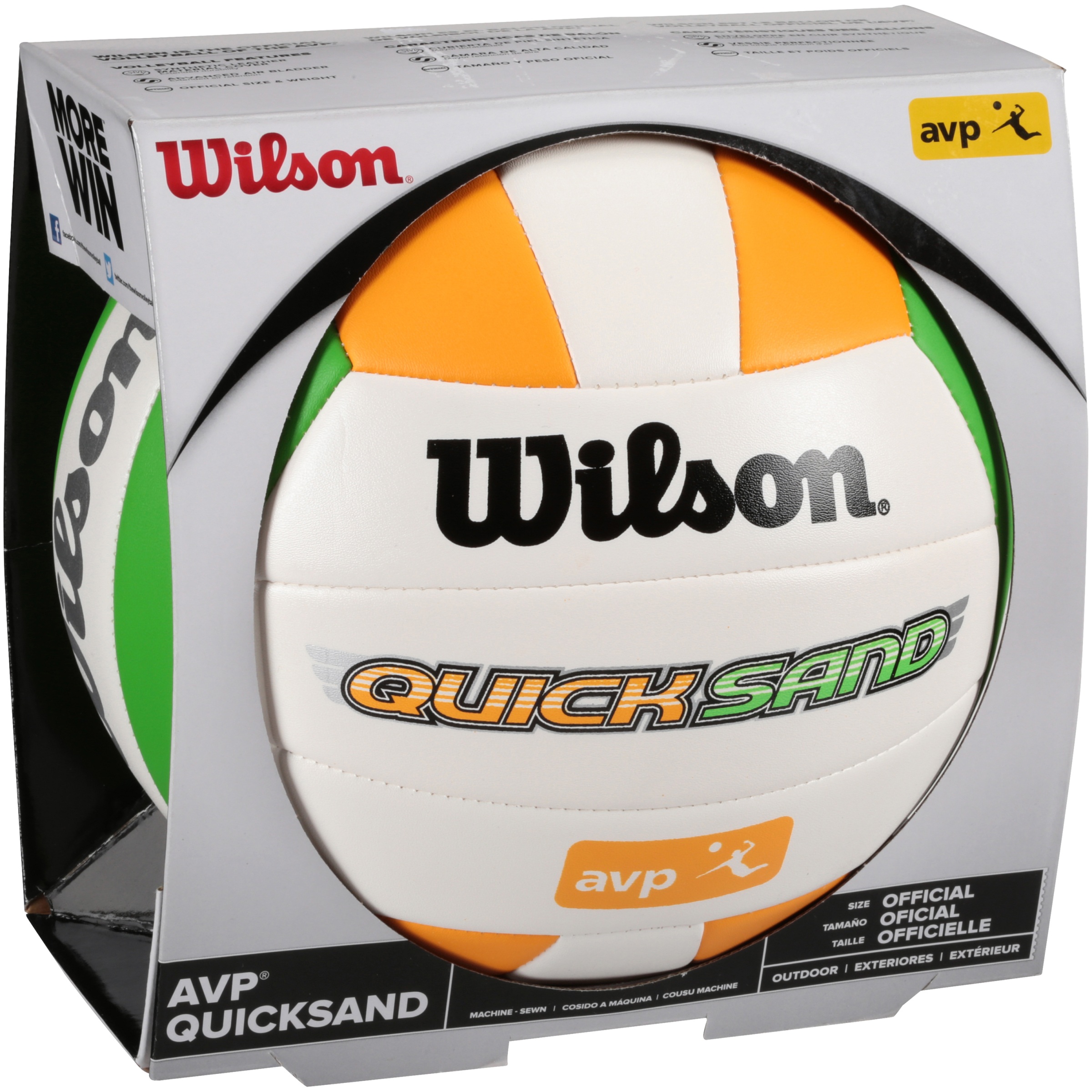 Wilson OPTX AVP Replica Game Volleyball WTH01020XB, Unisex Volleyballs, Yellow, 5 EU