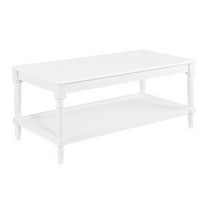 Convenience Concepts French Country Manor No Tools Coffee Table with Shelf
