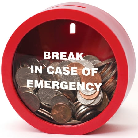 Emergency Money Bank - Fun Twist on Classic Piggy Coin