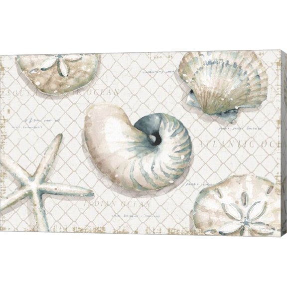 Great Art Now Ocean View I by Lisa Audit, Canvas Wall Art, 18W x 12H