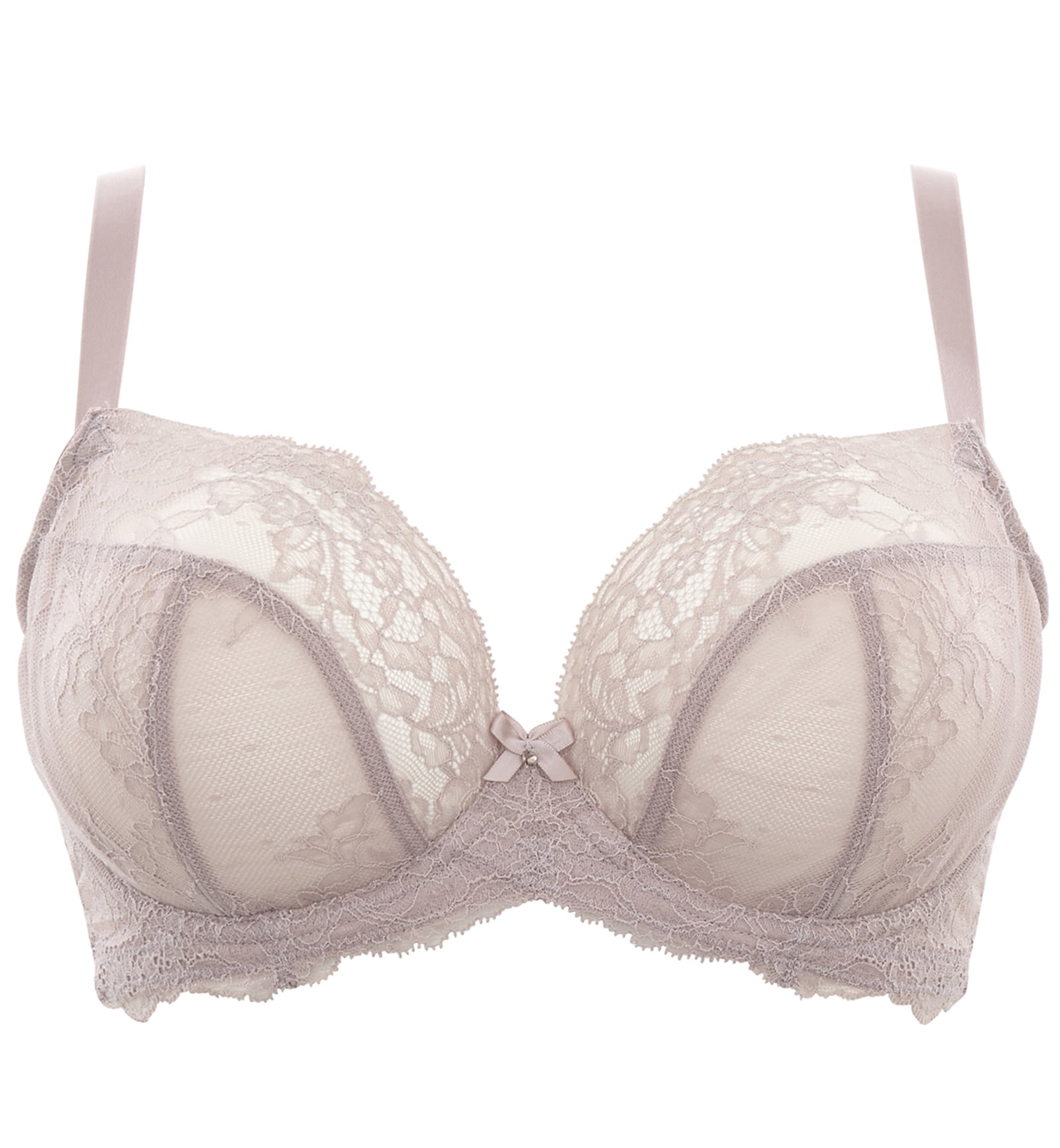 Panache Ana Lace Plunge Underwire Bra (9396),32H,Vintage